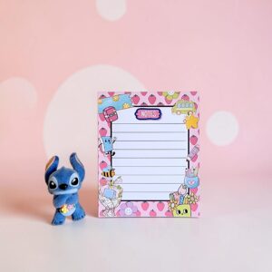 Strawberry School Days Notepad