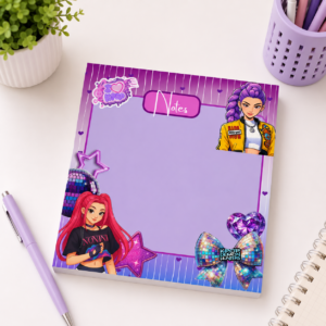 Purple Pop Notepad