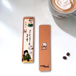 Cozy Coffee Bookmark